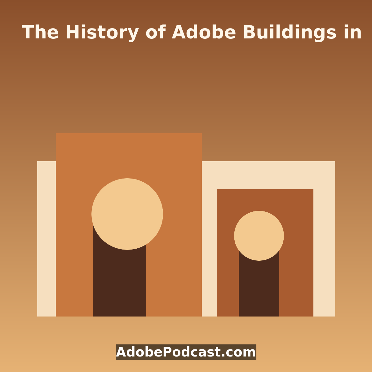 The History of Adobe Buildings in the American Southwest featured image by AdobePodcast.com