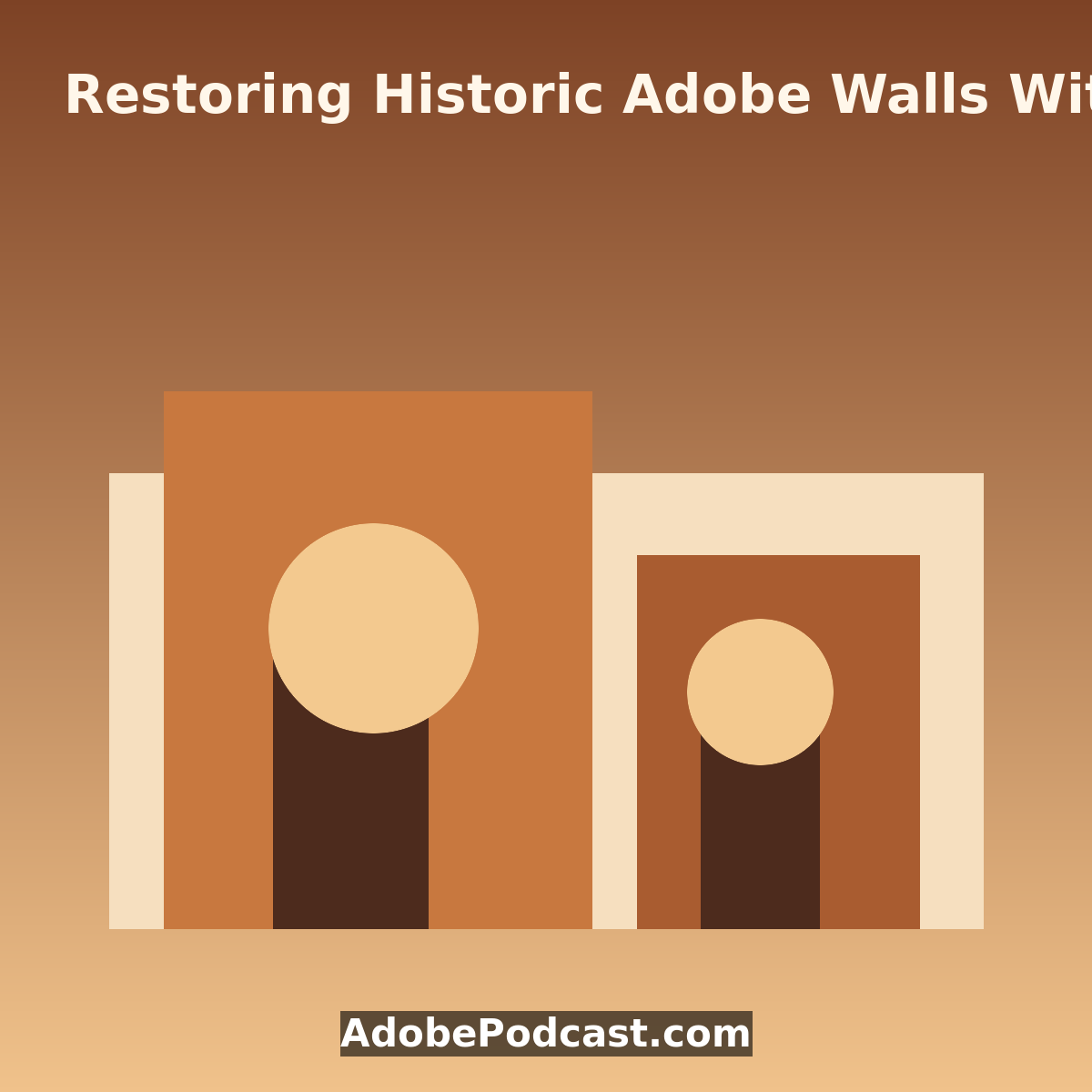 Restoring Historic Adobe Walls Without Trapping Moisture featured image by AdobePodcast.com